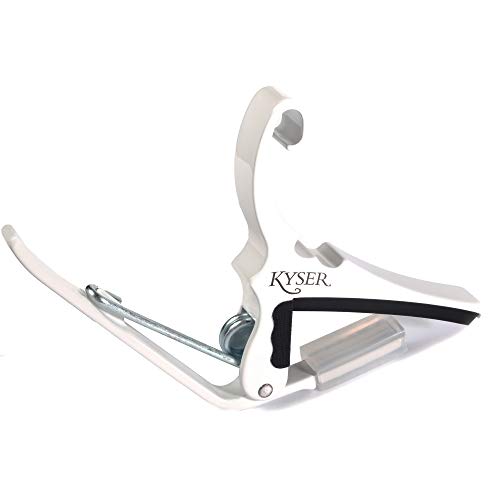 Kyser Quick-Change Acoustic Capo Pure White