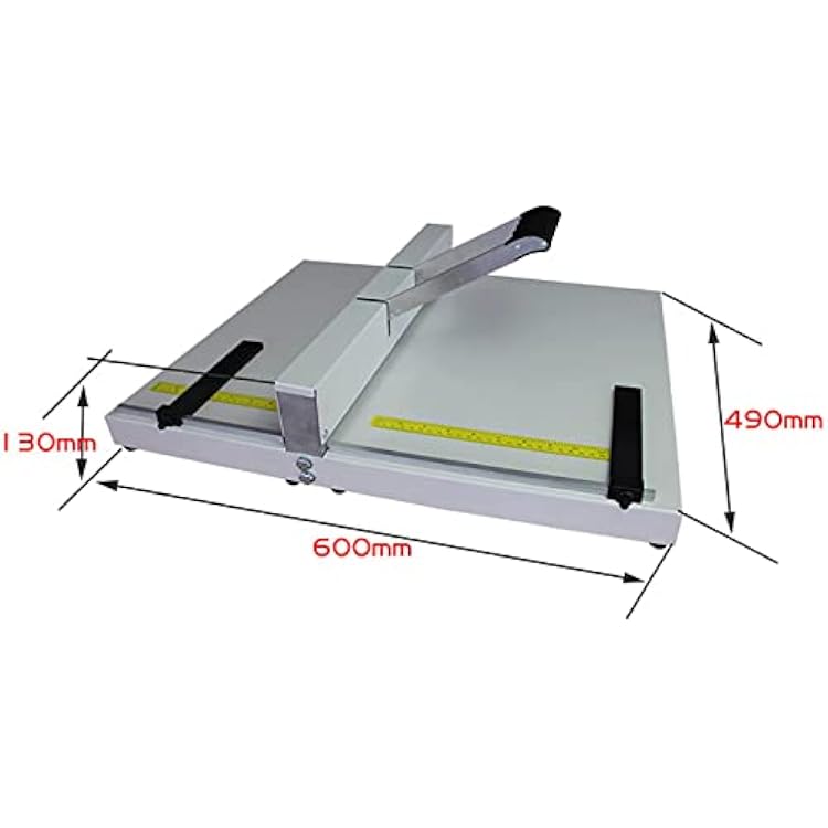450mm Manual Paper Creasing Machine Paper Scoring Creasing Machine Paper Folding Machine with Positioning Ruler, Heavy Duty Paper Folding for Greeting Cards Booklets Photo Paper