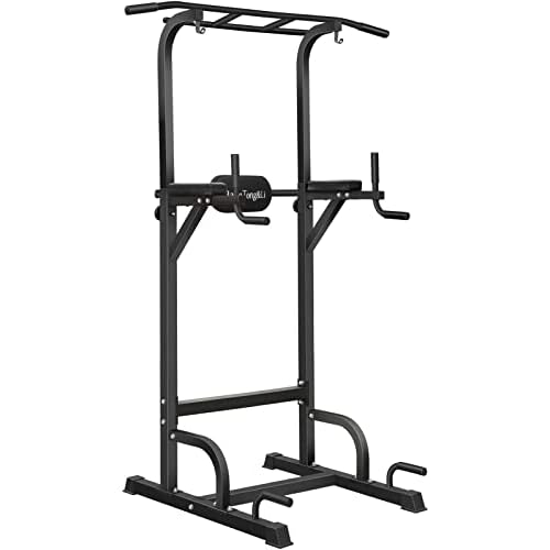BangTong&Li Power Tower Pull Up Bar for Home Gym Equipment Dip Station Multi-Function Workout Station