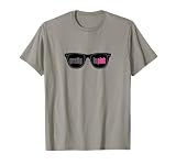 Pretty in Pink Sunglasses Logo T-Shirt