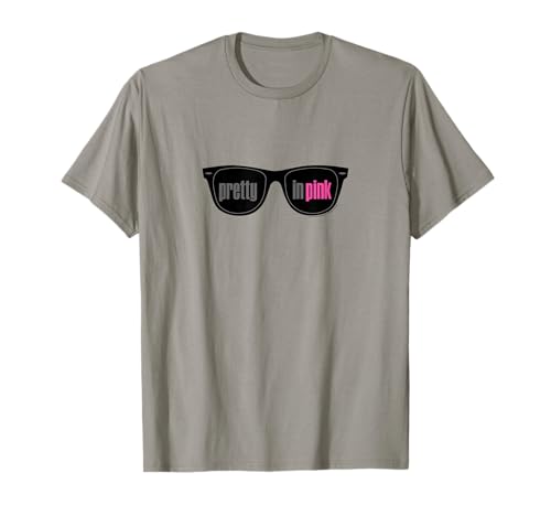 Pretty in Pink Sunglasses Logo T-Shirt