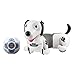 Produktbild Silverlit YCOO 88586 ROBO DACKEL R by, Ferngesteuerter Roboter Hund, Spielzeug Hund für Kinder, reagiert auf Bewegungen, Holt seinen Ball, Follow me Funktion, 35 cm, weiß, ab 5 Jahren