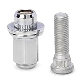 Pernos de Cubo de Rueda compatibles con Lexus para GX460 CT200H 2011-2015 9094202049 9094201058 90942-02049 90942-01058 Esprrago y Tuerca de Rueda