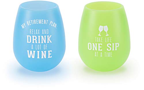 Pavilion Gift Company Wine Glasses