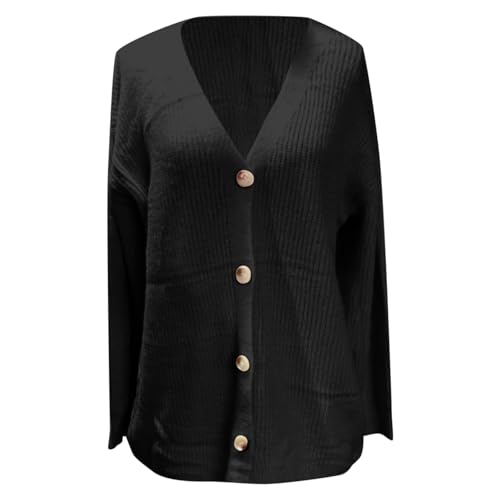 Womens Cardigan Sweaters Button Down Knit Sweater Coat Fall Clothes - image 4
