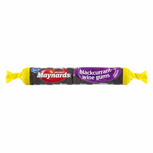 Maynards Blackcurrant Wine Gums Roll 39g 1 Pack miniatura 1
