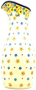 Polish Pottery Carafe - 2 1/2 pint - Buttercup