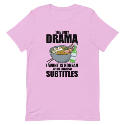 Hilarious Korean Drama with English Subtitles Watching Lover Humorous K-Pop 2, Lilac, Large