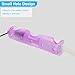 APDTEK Peritoneal Dialysis Transfer Set Catheter Holder Accessories for Baxter 5C4482 5C4483, PD Secure Shower Support for Men Women with 2 PCS Ajustable Neck Lanyards - Purple