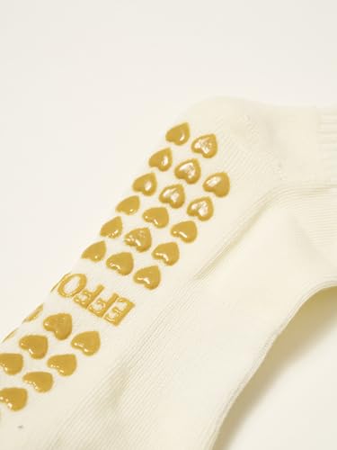 Image of Shapes Studio Half Calf Grip Socks, Cute Fruit Pilates Socks, Ruffle Socks, Non-Slip for Barre Yoga