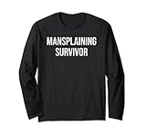 mansplaining shirt,mansplaining survivor mom funny mansplain maglia a manica