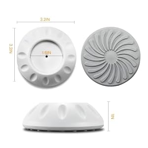 4 Pack Baby Gate Wall Protector,Pressure Mounted Gates Work on Stairs,Protect Walls & Doorways from Pet & Dog Gate