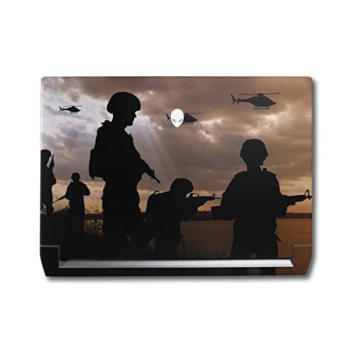Image of MightySkins Skin Compatible With Alienware M17 R5 (2022) Full Wrap Kit - Mission Accomplished | Protective, Durable, and Unique Vinyl Decal wrap cover | Easy To Apply & Change Styles | Made in the USA