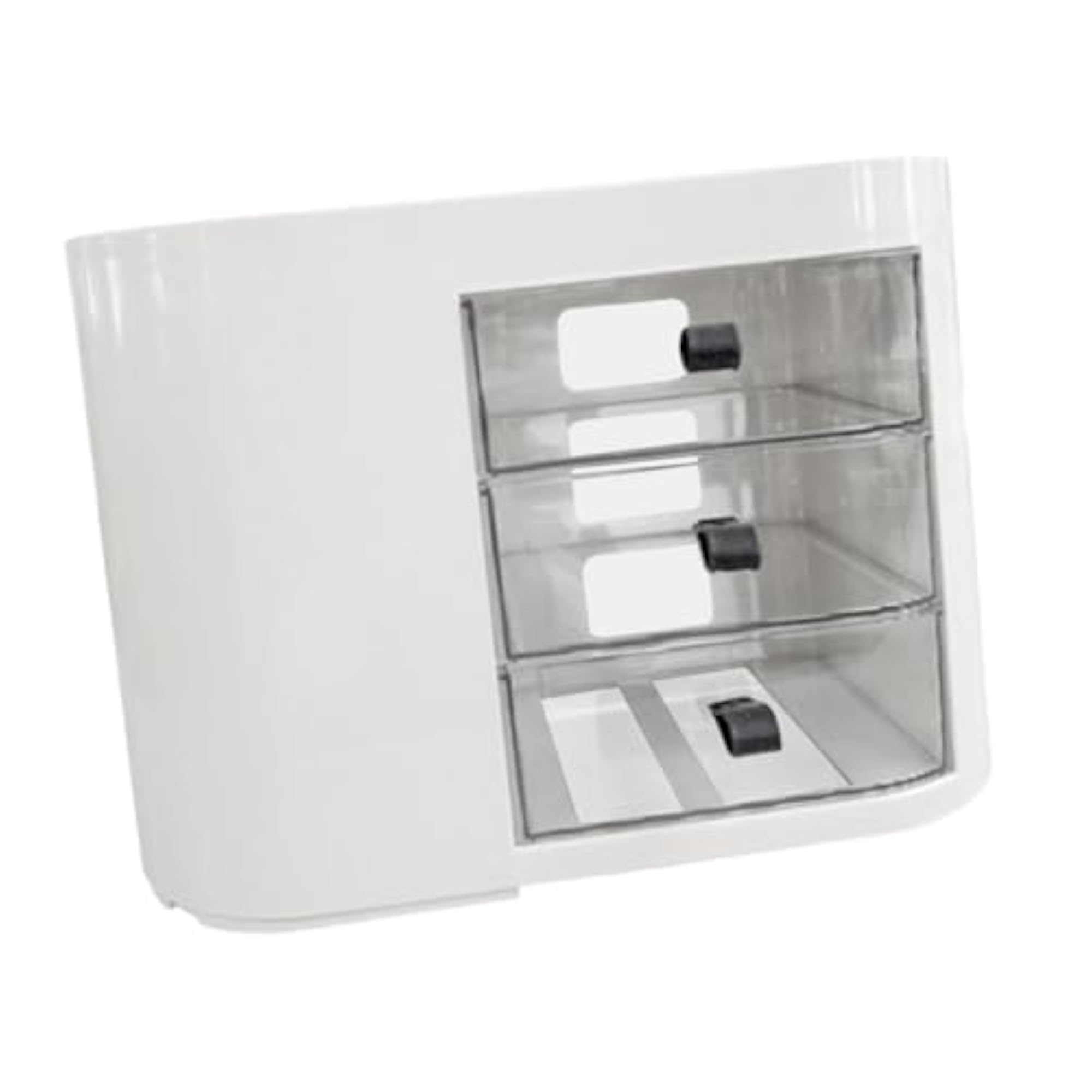 Elegant Cosmetic Display Case, White
