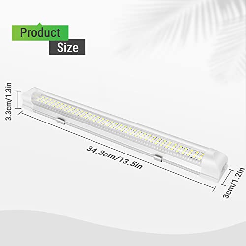 Thlevel 2pcs 108 LED Barra Luminosa a LED Auto