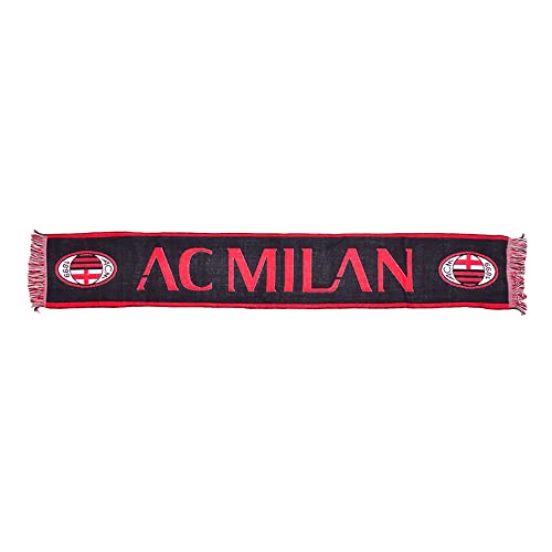 AC Milan Unisex Official Ac Milan Scarf Official AC Milan tubular scarf (pack of 1)