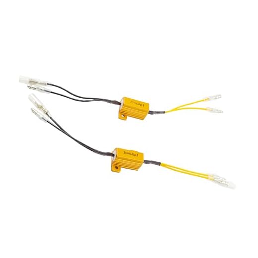 Motstånd för LED-blinkers 25 W/6,8 ohm motorcykel blinkfrekvens