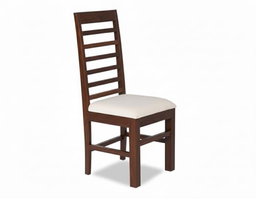 Image of Wooden Dining Table 4 Seater for Living Room Home Hall Hotel Dinner Restaurant Wooden Dining Table Dining Room Set with 4 Chairs Walnut
