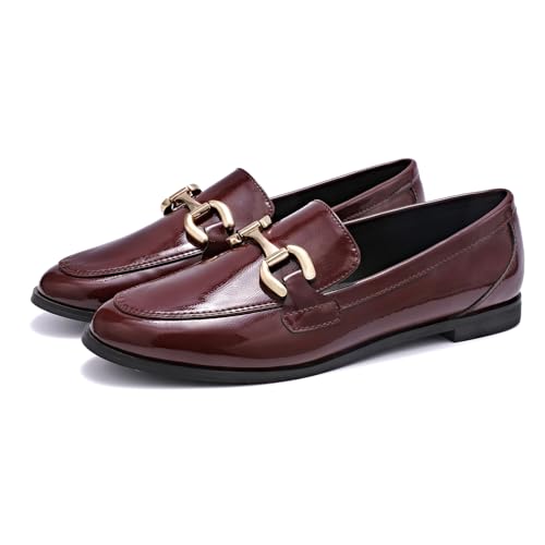Image of Women's Flats Shoes Leisure Shoes Slip On Work Shoes Comfort Walking Shoes，Loafers for Women Casual Moccasins.