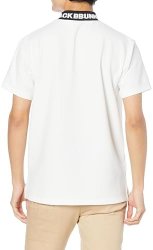 Amazon | [ジャックバニー] メンズ 半袖 モックネックシャツ PEドビー