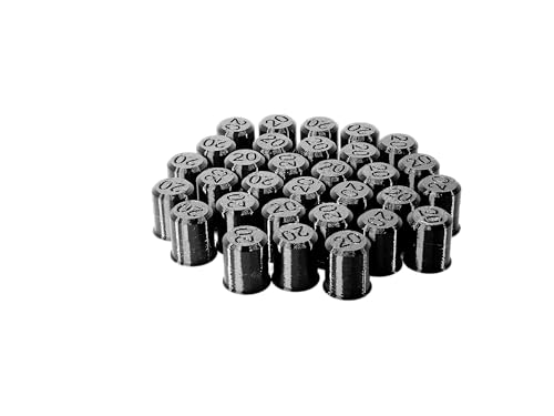 Wilbur’s Finest MFT Bench Dog Hole Plug Covers Magnetic 20mm or ¾ (20, Black 20mm w/Chamfer Tool)