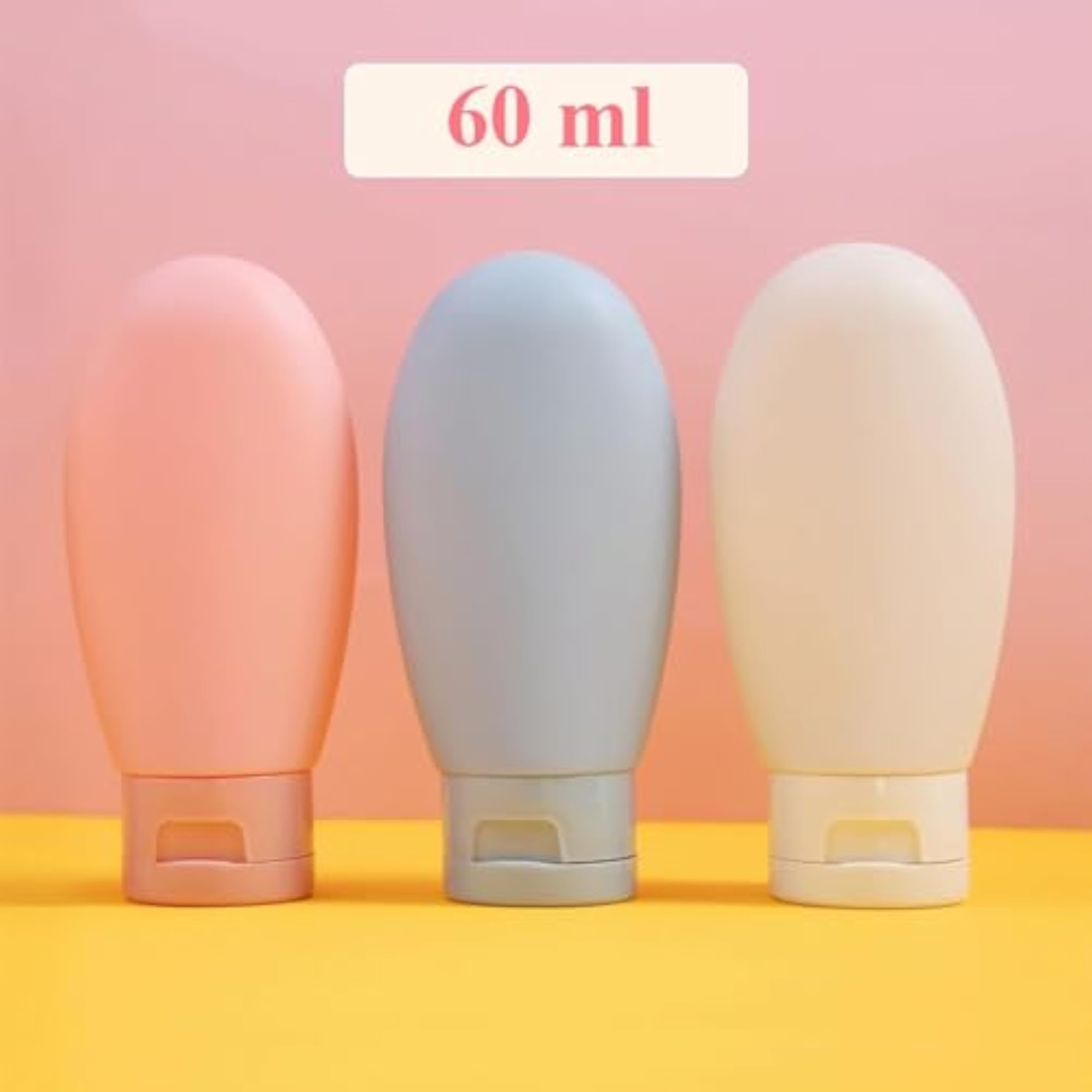 Silicone Travel Squeeze Bottle with Flip Cap