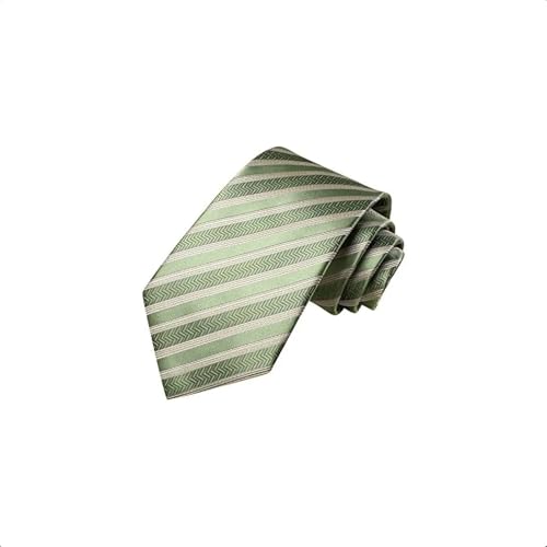 Set de corbata masculina de seda con pañuelo y gemelos miniatura 4