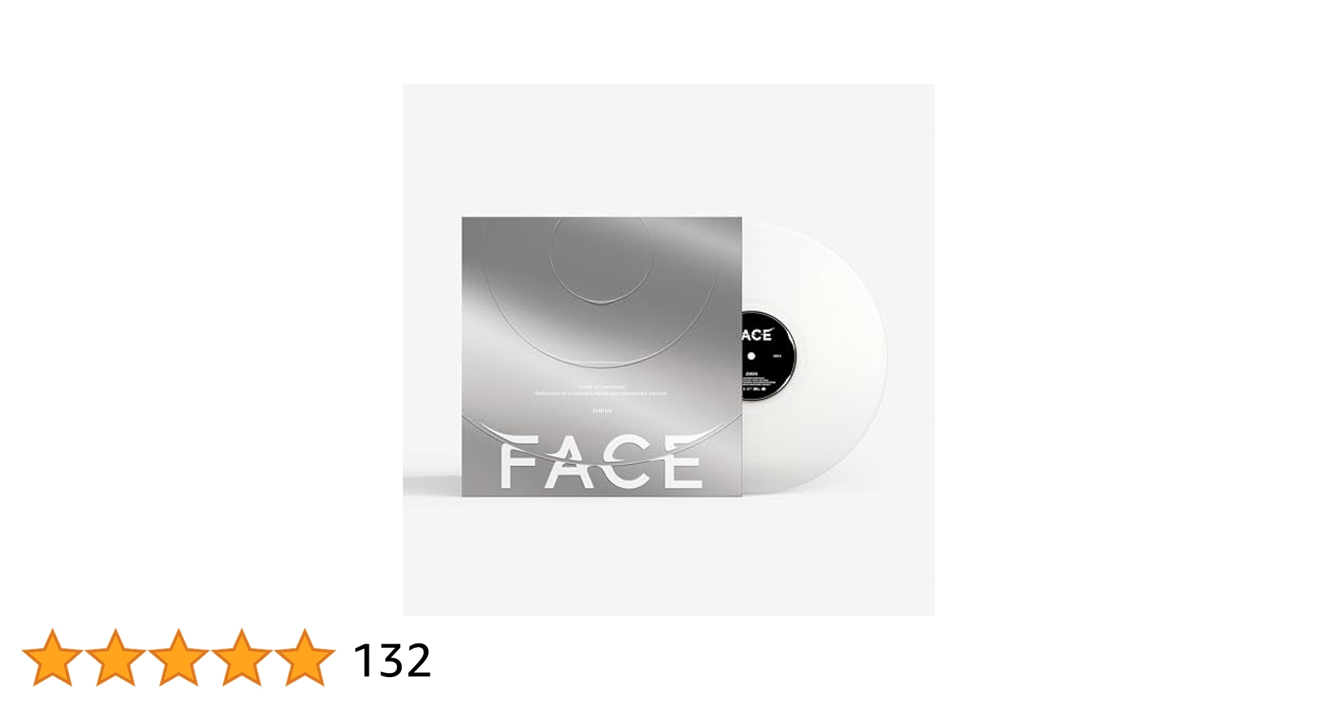 JIMIN FACE アナログ盤 レコード Jimin (BTS) - FACE[Opaque White LP] - Amazon.com Music