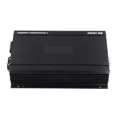 Omquot 2500W Car Amplifier High Power Subwoofer Kit for Cars Trucks Boats UTV Motorcycle 265x185x50mm