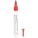 Qqmora Car Tire Paint Pen, Marking Pen Car Tire Paint Pen Not Easy to Fade Drying Tire Paint Pen (Red),car paint supplies