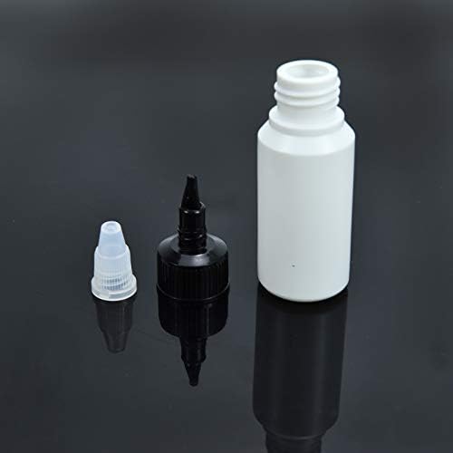 Timoo 30 Pack Dispensing Bottle, 30mL 1oz Boston Round with Twist Top Cap