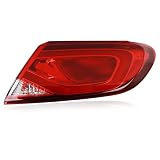 CONLLCON LED Tail Lights OuterAssembly Compatible with 2015-2017 Chrysler 200,Right Passenger Side Rear Light Taillights Replacement # 68110362AA CH2805109C