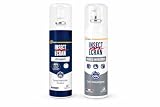 Insect Écran Spray Anti Moustiques Vêtements et Zones Infestées Lot de 2 Protection Longue Durée 60j et 16h Répulsif Textile et Corps dès 24 Mois