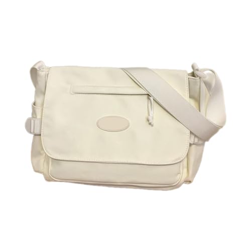 Bolso bandolera vintage de nailon de gran capacidad para niñas, adolescentes y estudiantes, versátil