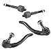 Front Outer Tie Rod End Set of 4 for MB ML320 ML350 ML430 ML500 ML 55 AMG