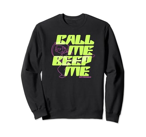 Sweat Kim Possible Disney Cyber Beep Kim Kick pour fan de pop culture retro