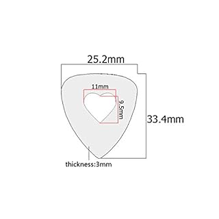 EXCEART 10 Pcs Médiator Guitare Laine Basse Médiator Feutre Ukulélé Plectre Médiator pour Guitare Électrique Acoustique… - Les Beatles, Paul McCartney, John Lennon, RIngo Starr, George Harrison EXCEART 10 Pcs Médiator Guitare Laine Basse Médiator Feutre Ukulélé Plectre Médiator pour Guitare Électrique Acoustique… – Image 2