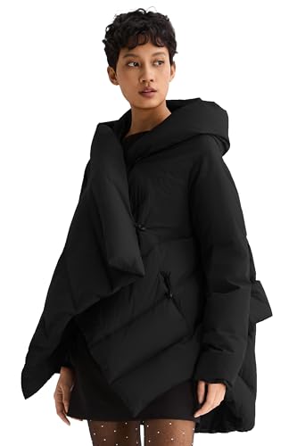 Orolay Women's Puffer Down Coat Cloak-Type Jacket