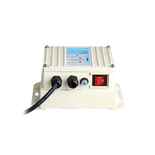 Schraiberpump 3" Submersible Deep Well Pump 1Hp 230V 362Ft 17Gpm W/Control Box 2 Year Warranty - Stainless Steel Includes Wire Splice Kit - Model 3752M #TOP7