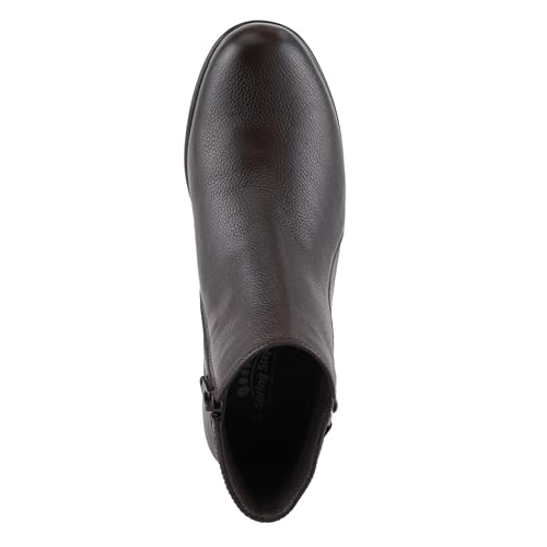 Spring Step Women's ABRUZZO Ankle Booties with Pebbled Leather, Modern Wedge Sole, and Removable Insoles4