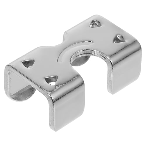 Pinces à corde argentées en alliage SOLUSTRE boucle 22 mm pour bricolage