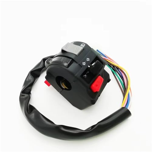 Interrupteur moto étanche compact pour commande de clignotant et antibrouillard - 2