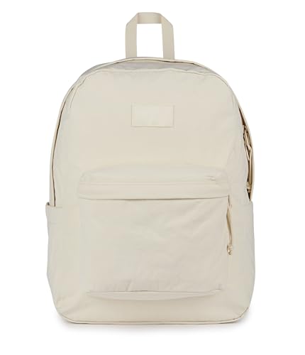 Image of JanSport Superbreak Plus FX Backpack - Work, Travel, or Laptop Bag with Water Bottle Pocket - Moon Flower