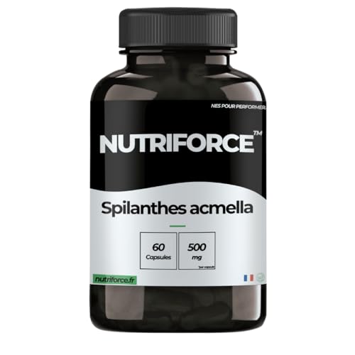 Spilanthes Acmella Pure – Extrait Concentré – 60 Gélules – Énergie & Tonus