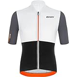  Santini Redux Istinto Kurzarm-Trikot Herren weiß/schwarz