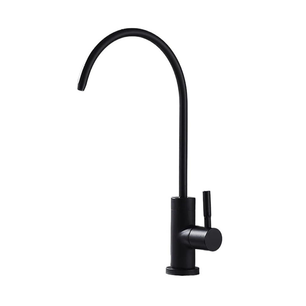 Robinet de cuisine noir XT-156 évier lavabo eau froide rotatif