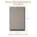 PAC11-11038 Dog Door Replacement Flap - Pet Doggie Replacement Flap Door with Screws Fits PetSafe, Medium Size 12 7/8