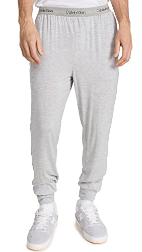 Calvin Klein Pantalon de jogging moderne en modal ultra doux pour homme, gris, Taille XL