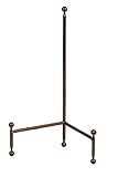 Red Co. Decorative Tripod Plate Stand and Art Holder Easel in Bronze Finish - 14" h
