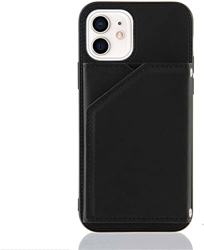 Coque iPhone 13 Pro Max avec porte-cartes SCHIK en cuir élégant